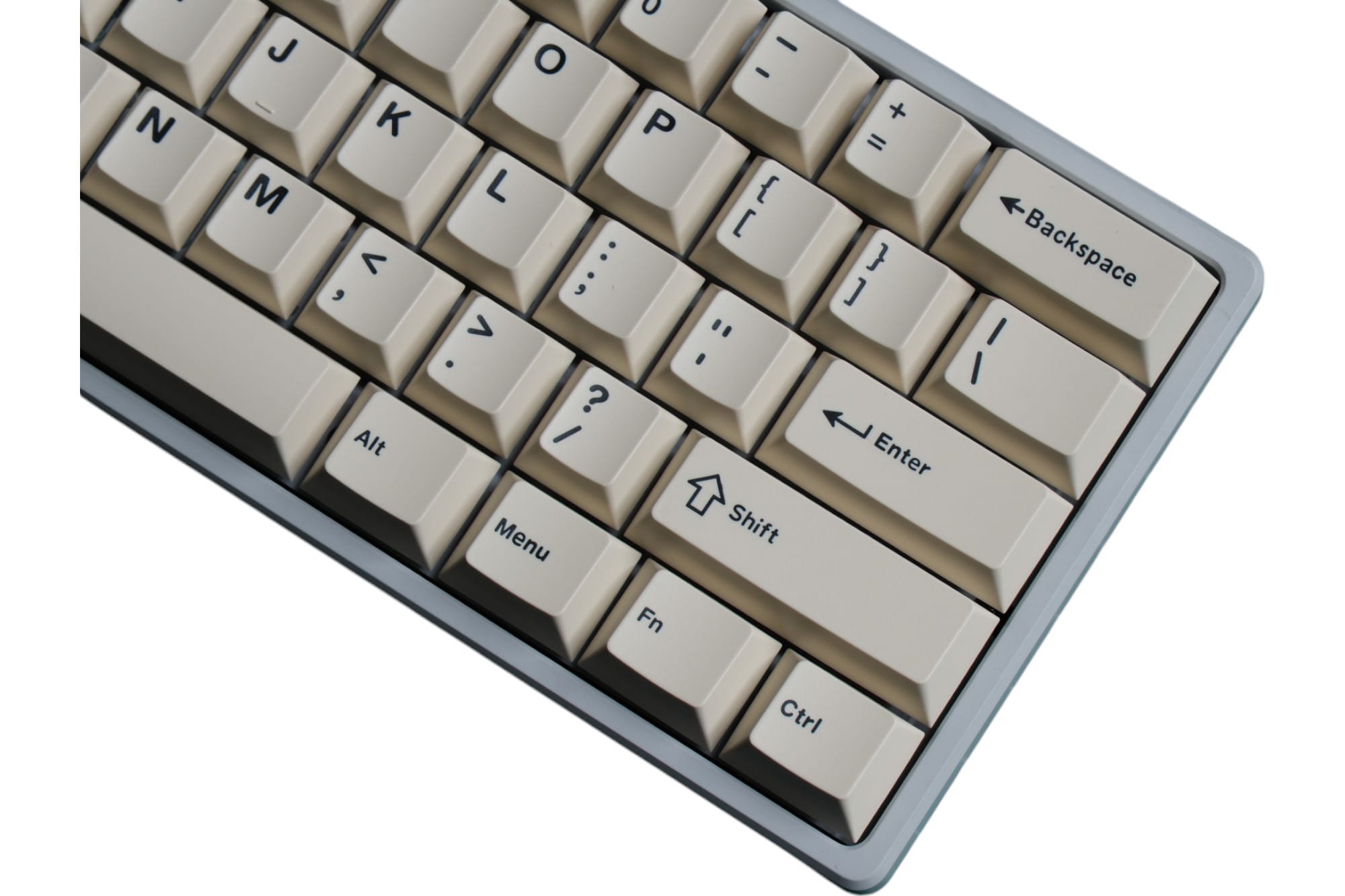 WS PBT Creamy Charcoal キーキャップセット Zoom75_Keycap_CreamyCharcoal_0